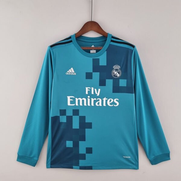 Retro Real Madrid 2017-2018 second away Long Sleeve