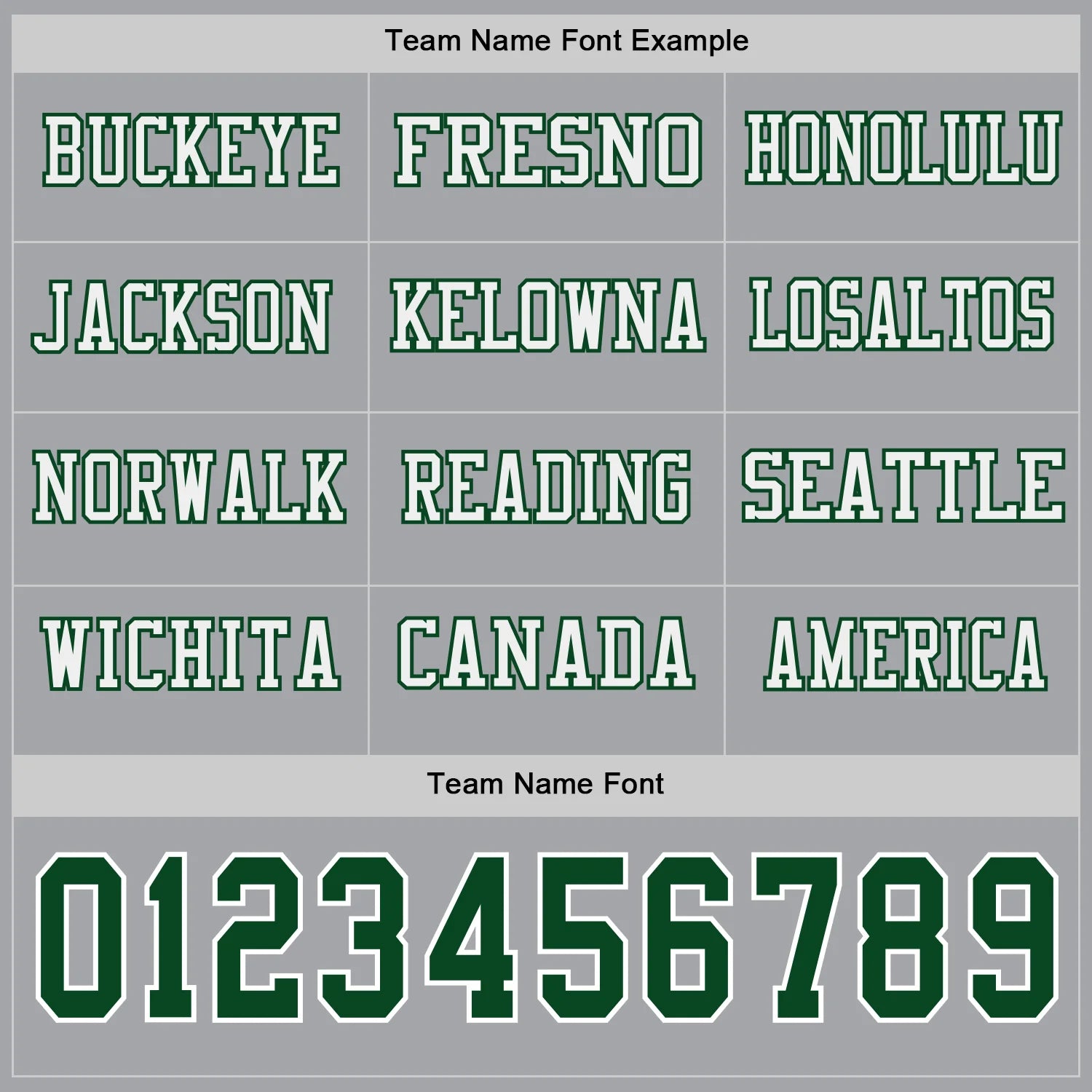 Custom Gray Green-White Long Sleeve Authentic Football Jersey image 3