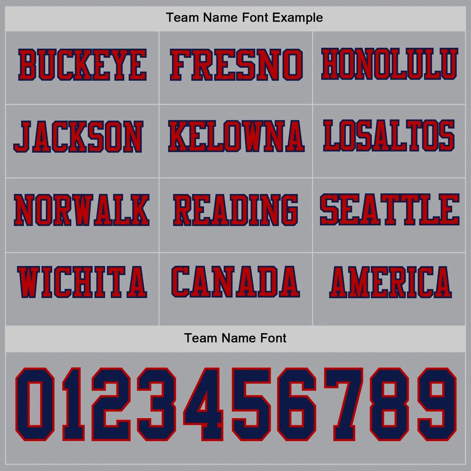 Custom Gray Navy-Red Long Sleeve Authentic Football Jersey image 3
