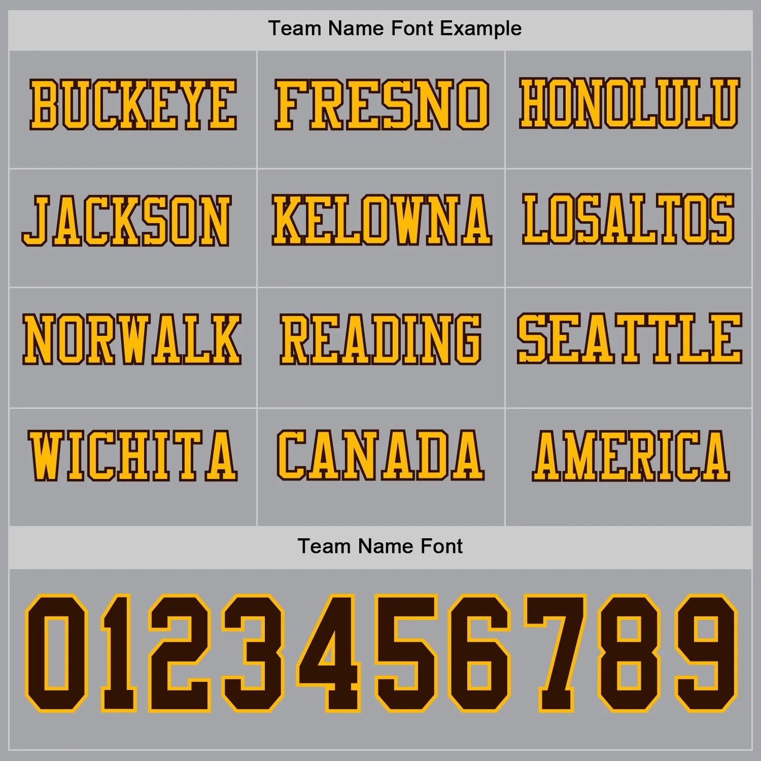Custom Gray Brown-Gold Long Sleeve Authentic Football Jersey image 3