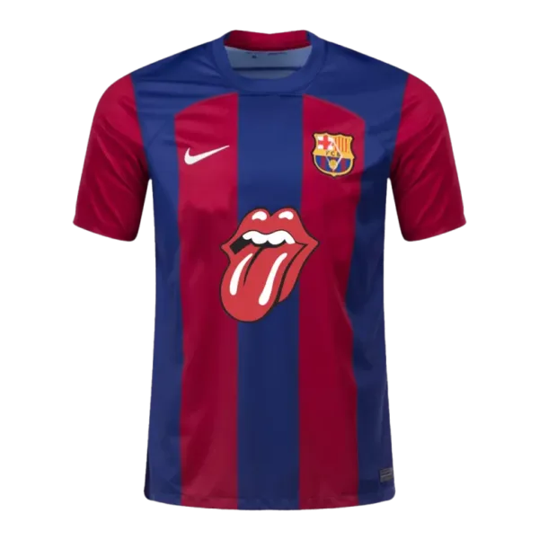 Barcelona x Rolling Stones Soccer Jersey 2023/24