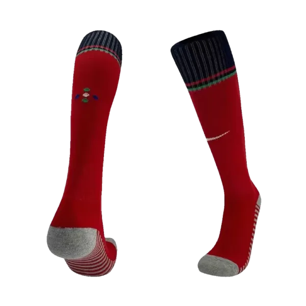 Portugal Home Soccer Socks 2024