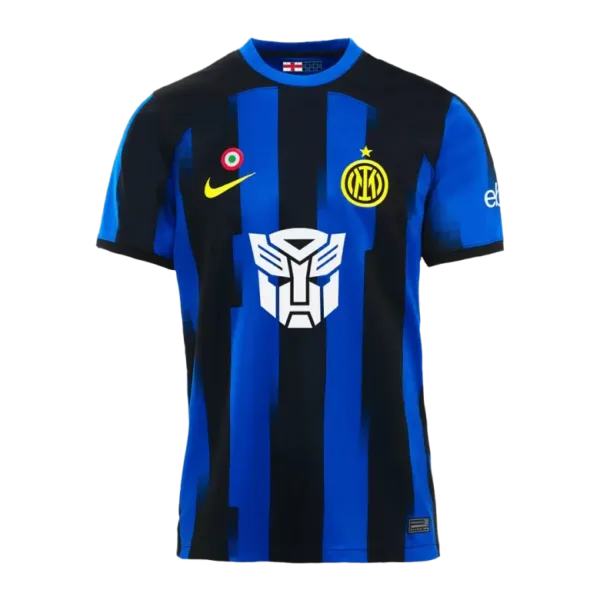 Inter Milan X Transformers Home Authentic Soccer Jersey 2023/24
