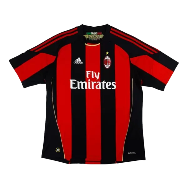 Vintage Soccer Jersey AC Milan Home 2010/11