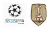 US$8.00 24/25 ucl & uefa foundation & cwc champions 2023 badges +$8.00