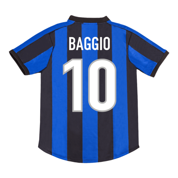 BAGGIO #10 Retro Inter Milan Home Soccer Jersey 1999/00