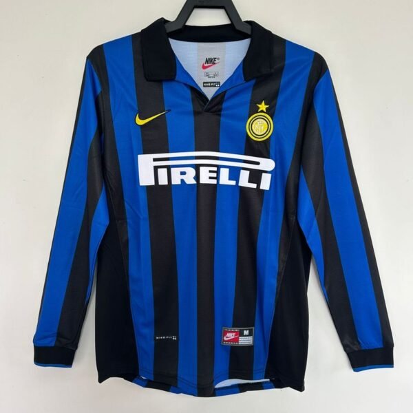 Retro Inter Milano 1998-1999 home Long Sleeve