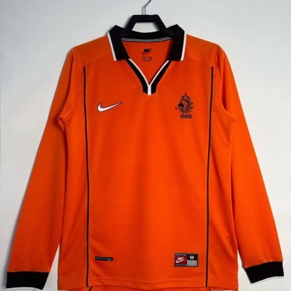 Retro Netherlands national 1998 home Long Sleeve