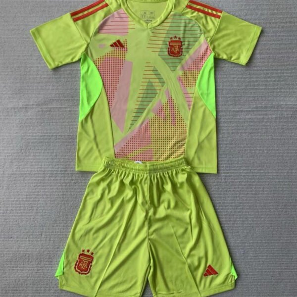 Kid Size Argentina national 2024 green Goalkeeper