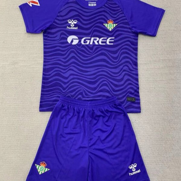 Kid Size Real Betis purple Goalkeeper