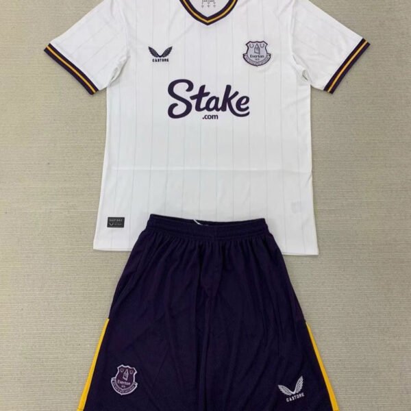 Kid Size Everton FC 2024-2025 second away game