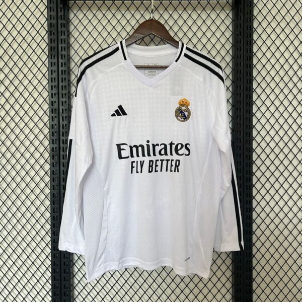 Real Madrid 2024-2025 home Long Sleeve