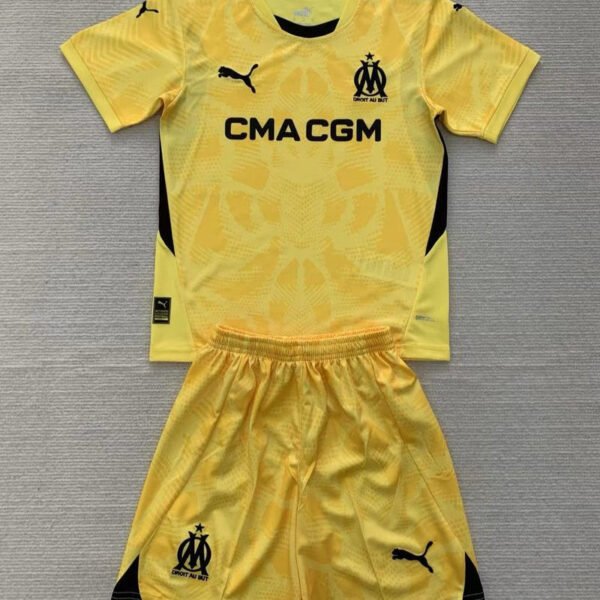 Kid Size Marseille yellow Goalkeeper