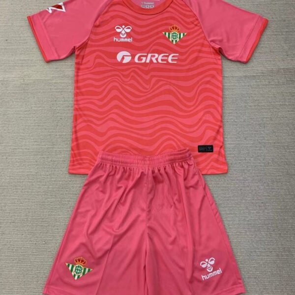 Kid Size Real Betis pink Goalkeeper
