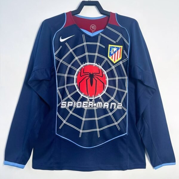 Retro Atletico Madrid 2004-2005 away Long Sleeve
