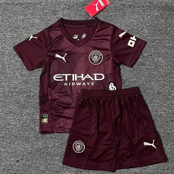Kid Size Manchester City 2024-2025 second away game