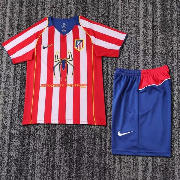 Retro Kid Size Atletico Madrid 2004-2005 home