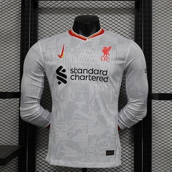 Liverpool FC 2024-2025 second away player Long Sleeve