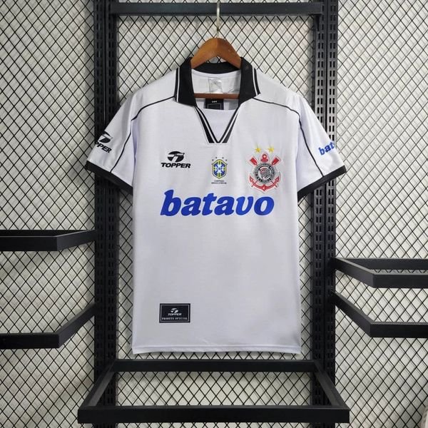Retro Corinthians Paulista 1999-2000 home game