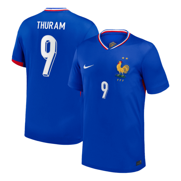 THURAM #9 France Home Soccer Jersey