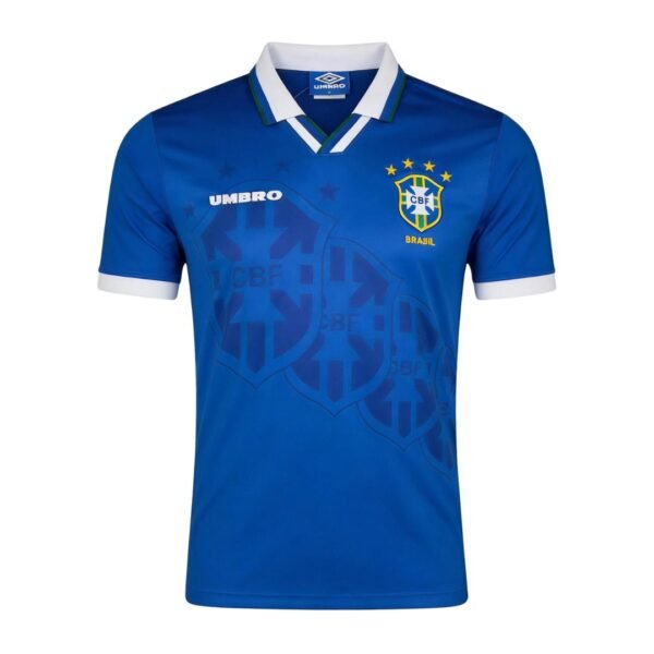 Retro Soccer Jersey Brazil Away 94/96