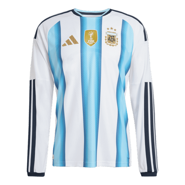 Argentina Home Long Sleeve Player Version Jersey World Cup 2026