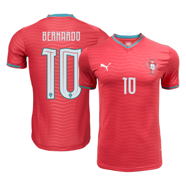 BERNARDO #10 Portugal Home Player Version Jersey World Cup 2026