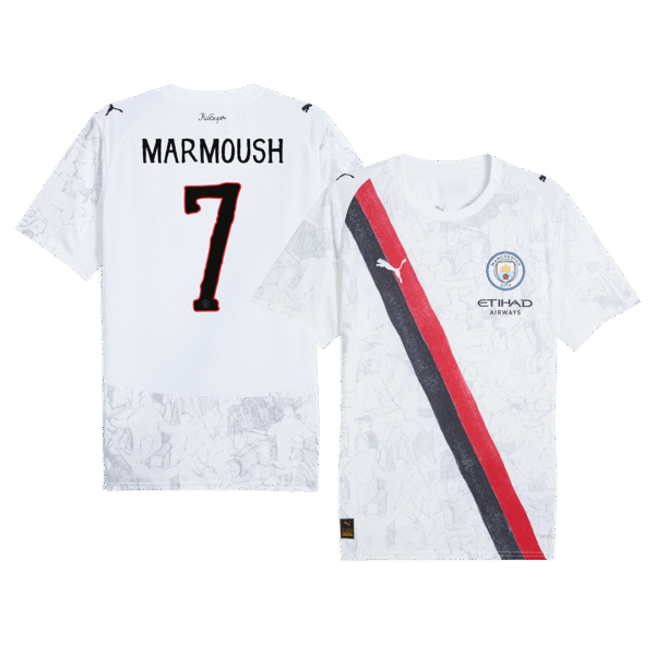 MARMOUSH #7 Manchester City KidSuper Soccer Jersey World Cup 2025/26 - Club World Cup