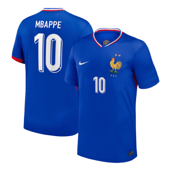 MBAPPE #10 France Home Soccer Jersey EURO