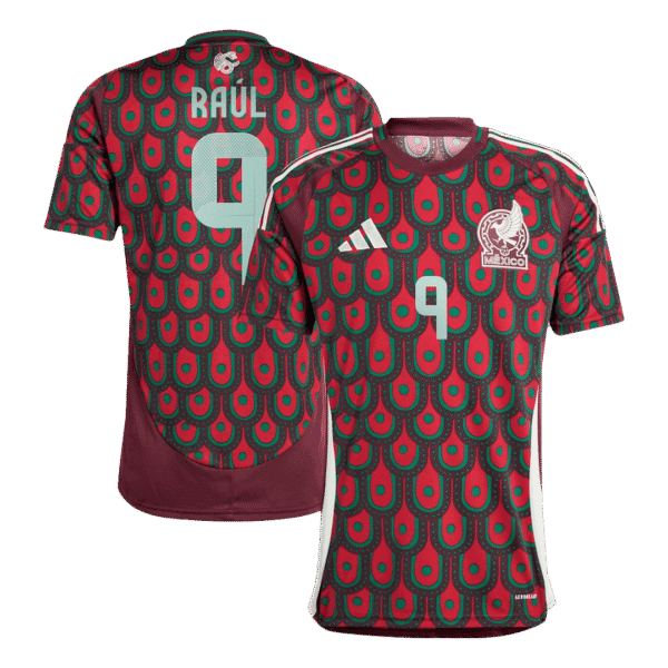 RAÚL #9 Mexico Home Soccer Jersey Copa America