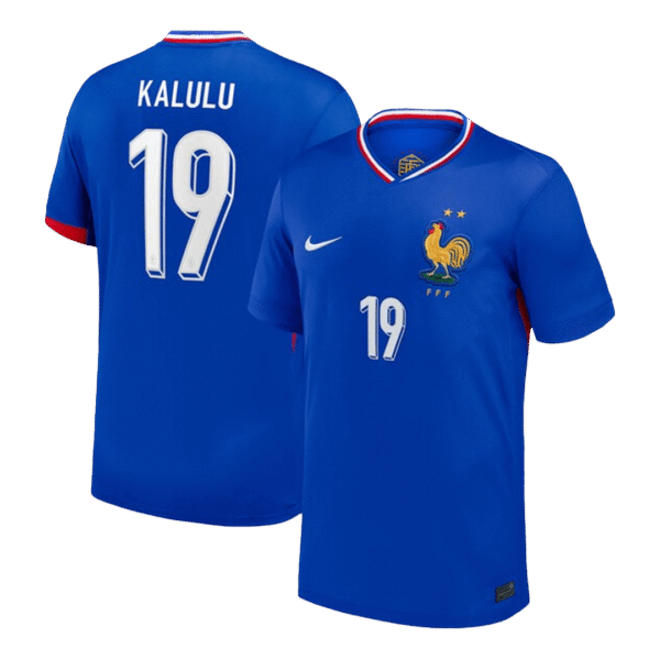 KALULU #19 France Home Soccer Jersey
