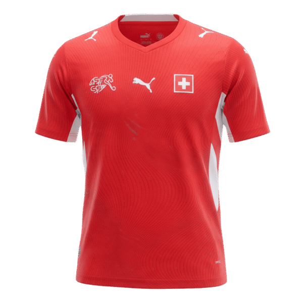 Switzerland Home Soccer Jersey World Cup 2026