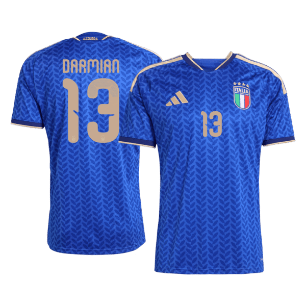DARMIAN #13 Italy Home Soccer Jersey World Cup 2026