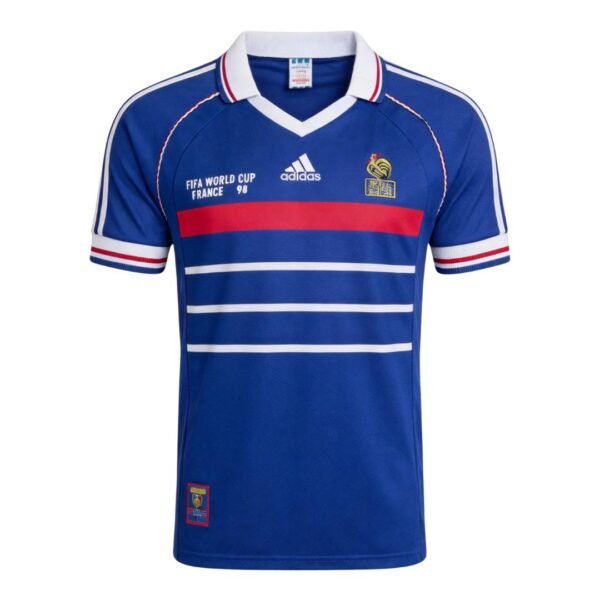 Retro Soccer Jersey France Home World Cup 1998