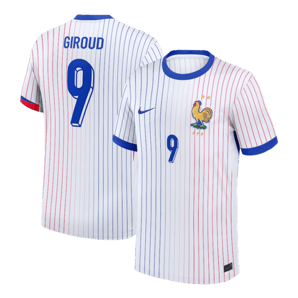 GIROUD #9 France Away Soccer Jersey EURO