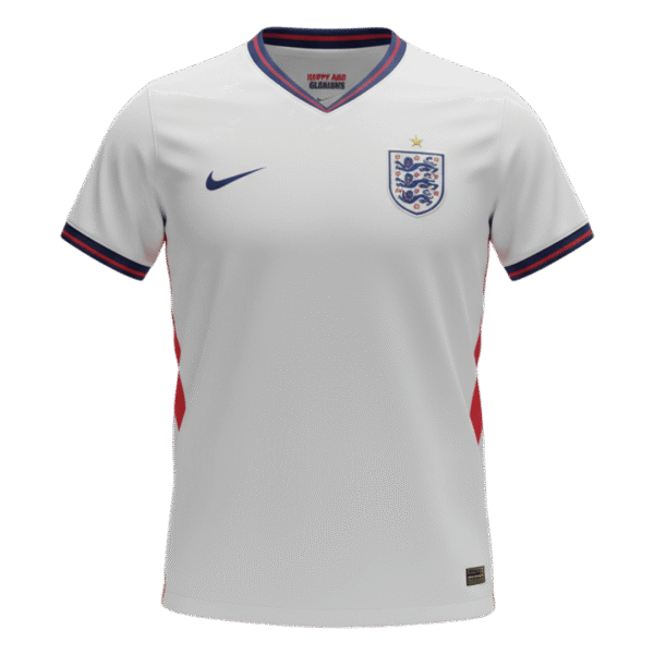 England Home Soccer Jersey World Cup 2026
