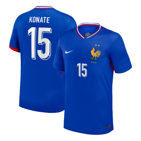KONATE #15 France Home Soccer Jersey