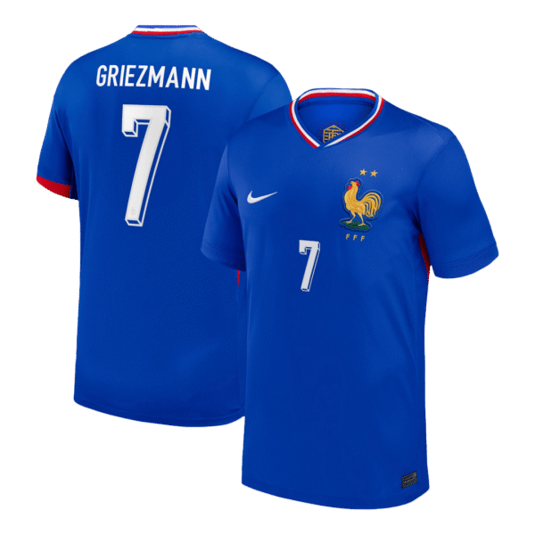 GRIEZMANN #7 France Home Soccer Jersey