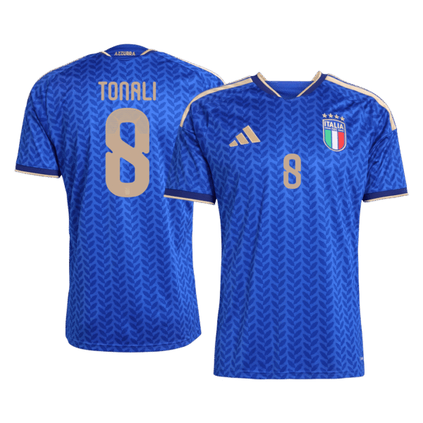 TONALI #8 Italy Home Soccer Jersey World Cup 2026