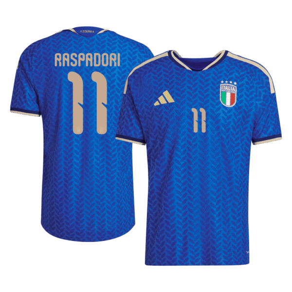 RASPADORI #11 Italy Home Player Version Jersey World Cup 2026