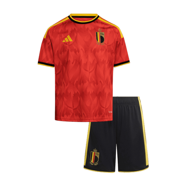 Belgium Home Kids Soccer Jerseys Kit World Cup 2026