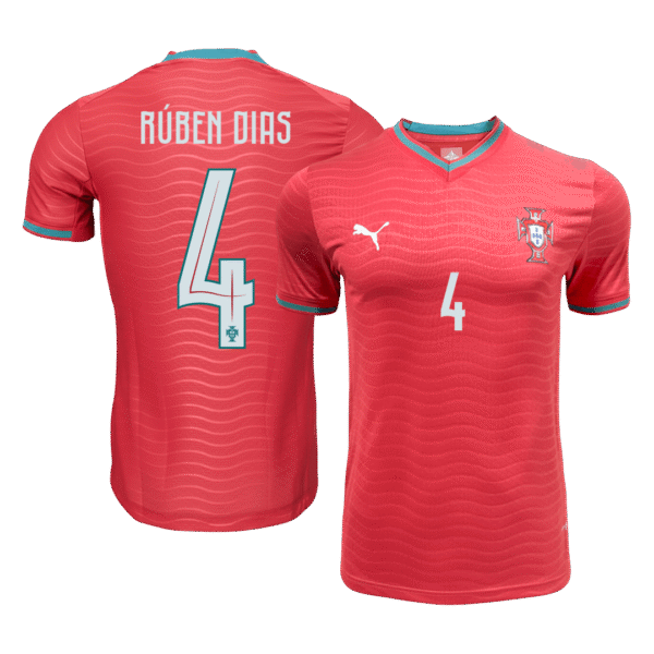 RÚBEN DIAS #4 Portugal Home Player Version Jersey World Cup 2026